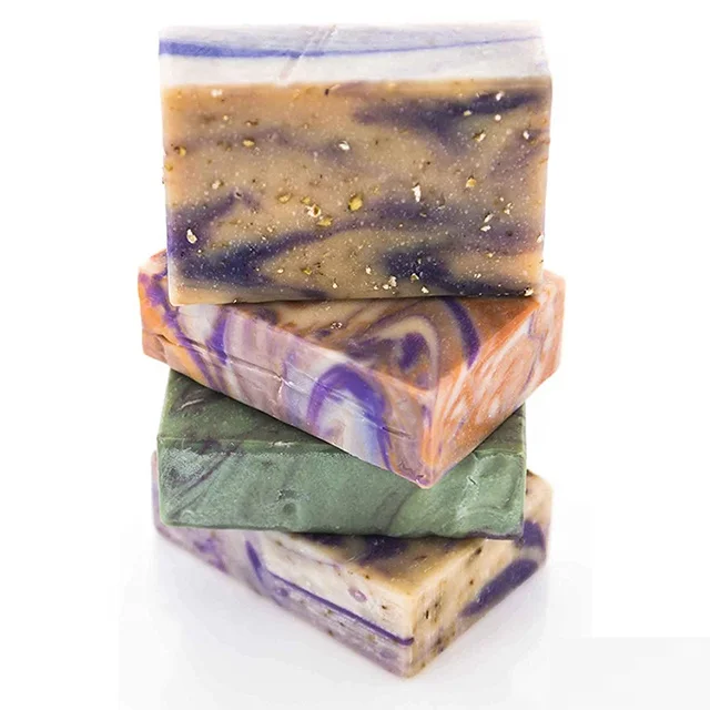 
Private Label Face Acne Remove Blackhead Brighten Skin Deep Cleansing Goat Milk Sea Salt Handmade Soap 