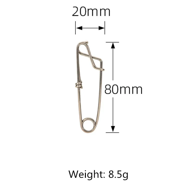 Wholesale Tuna Longline Branch Hanger Shark Clips Fishing Snaps Octopus Pots Coupling Fishing Accessories
