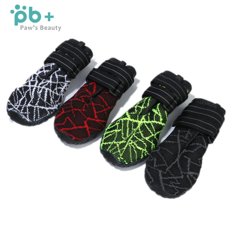 wholesale comfortable waterproof rubber grooming pet dog shoes