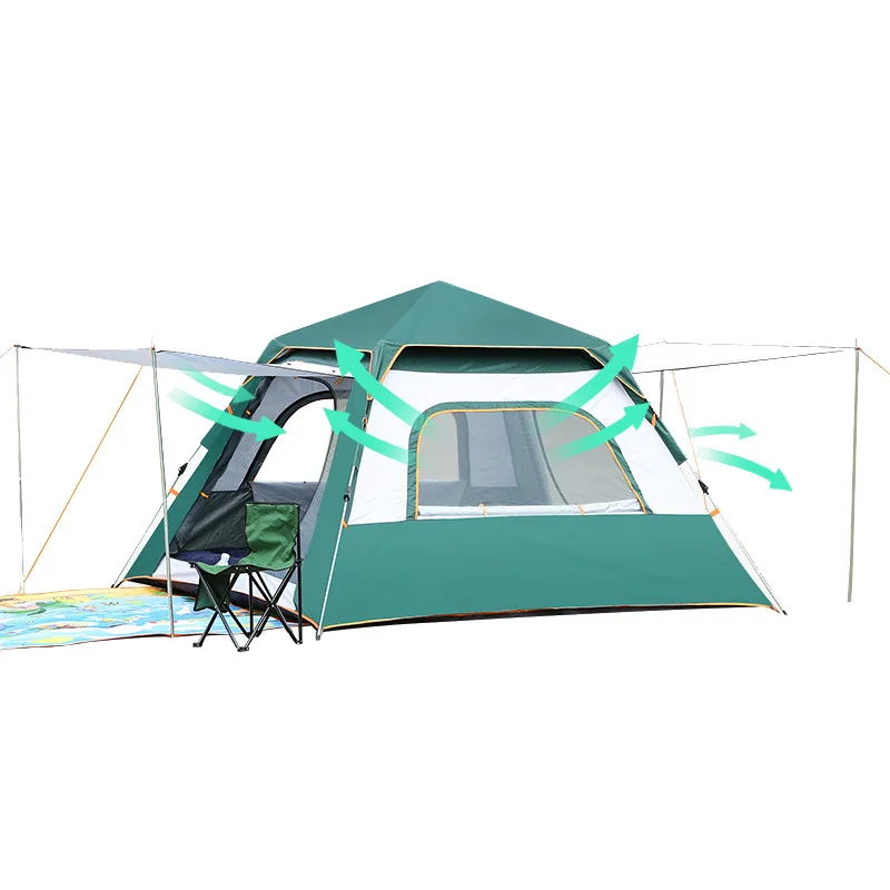 Newest wholesale portable folding rainproof camping tent fully automatic outdoor camping thickened tent