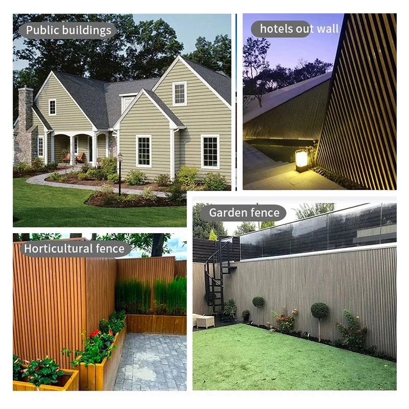 Apolloxy Decor Wpc Wall Panels For Exterior Hot Sale Interior Wpc Fluted Wall Panel Wpc Panels For House Walls Decoration