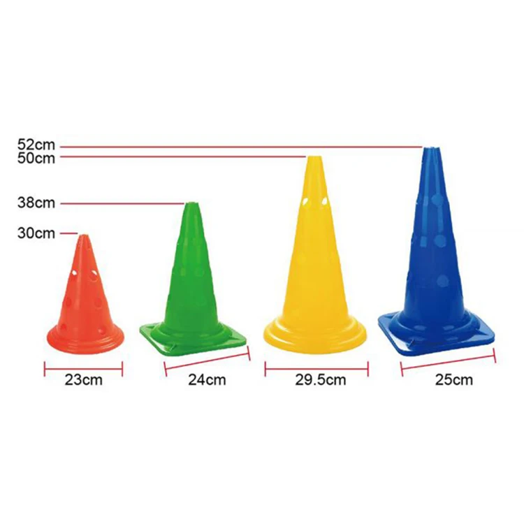 SMARTFIT High Quality Plastic Agility Cones Training Sport Cone Traffic Cones Soccer