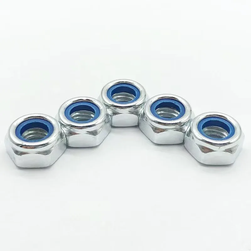 DIN 985 Nylon Locking Nut Nylon Insert Hex Locking Nut