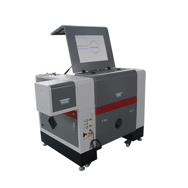 small co2 laser engraving machine for glass bottle with rotary attachment