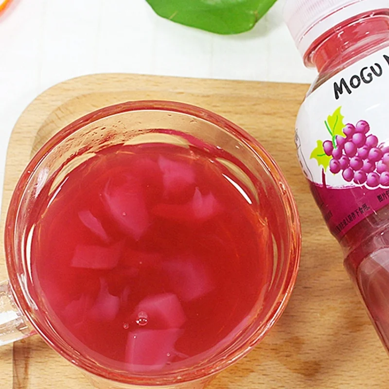 320ml Bottled Thailand Juice Fruity Orange Strawberry Mango Flavor Coconut Pulp Soft Drink Exotic Drinks