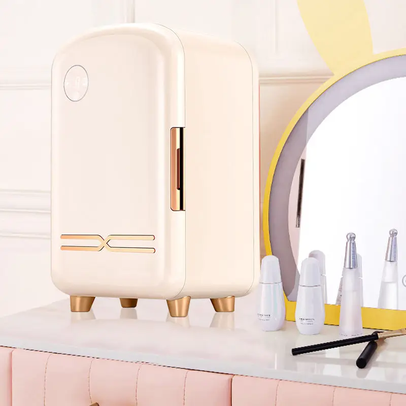 Home fridges 12 Liter Mini Beauty Fridge Refrigerator for Skincare and Cosmetics