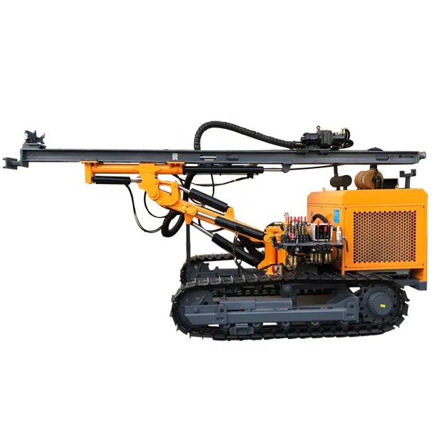 KG726 Portable Mine Drill Rig Wagon Pneumatic Drilling Machine For Granite Quarry Most Popular Models In Africa