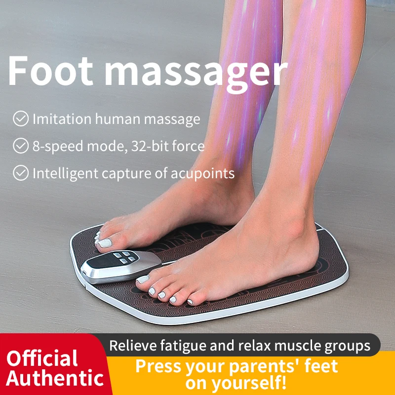 Smart Electric Foot Massager Pad Relief Pain Relax Feet Sole Massage Pad for Pain