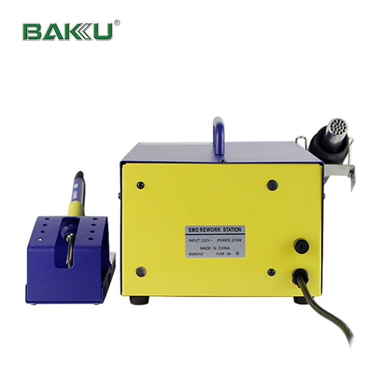 
BAKU BK-702L 2 in 1 electronics SMD soldering rework desoldering station for laptop motherboard 