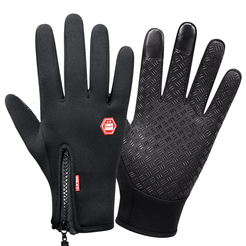 Custom Cycling Gloves Winter for Men Hot-Selling Anti-Slip Waterproof Touchscreen For Riding Outdoor Sports