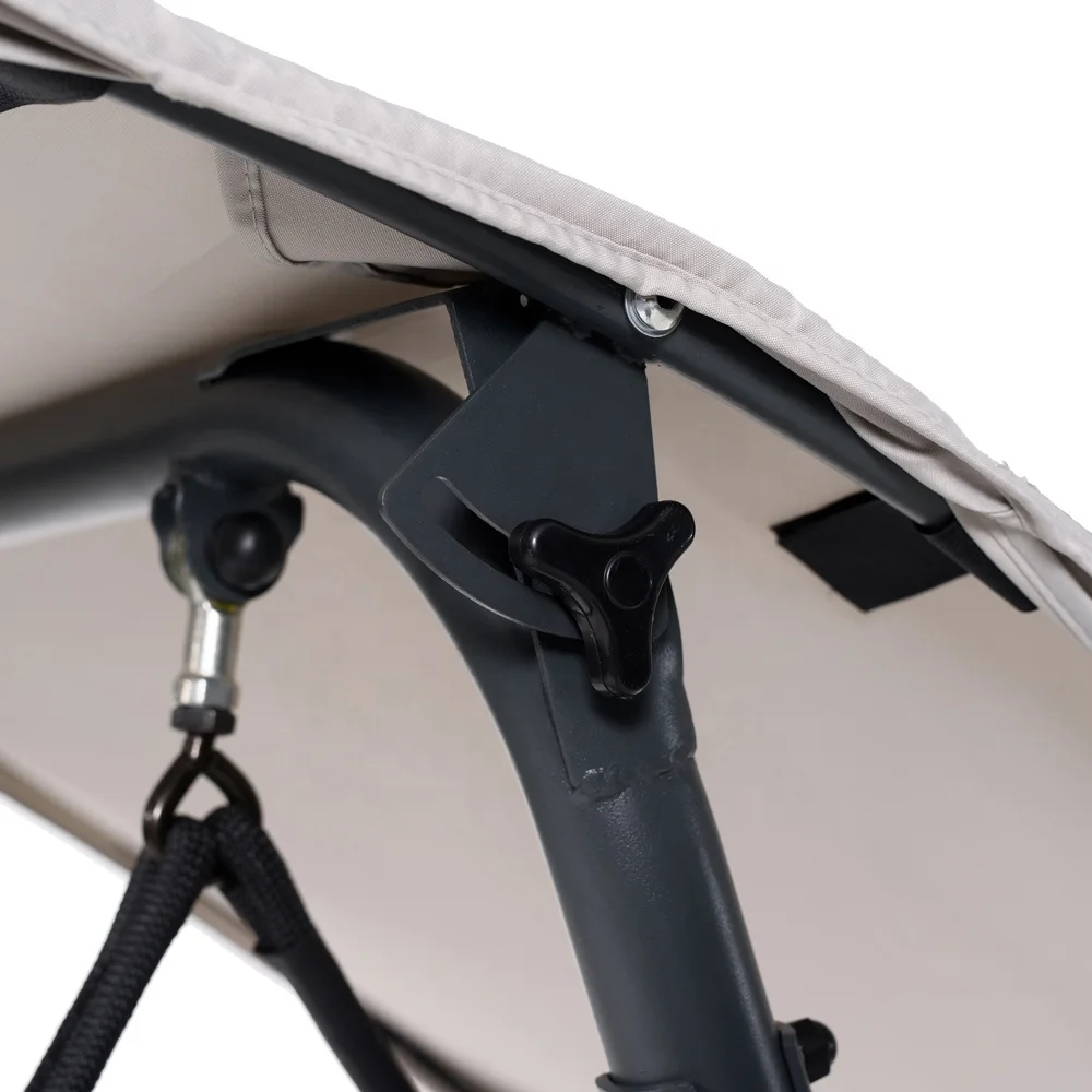 
Garden Leisure steel single hanging chair covered patio swings 