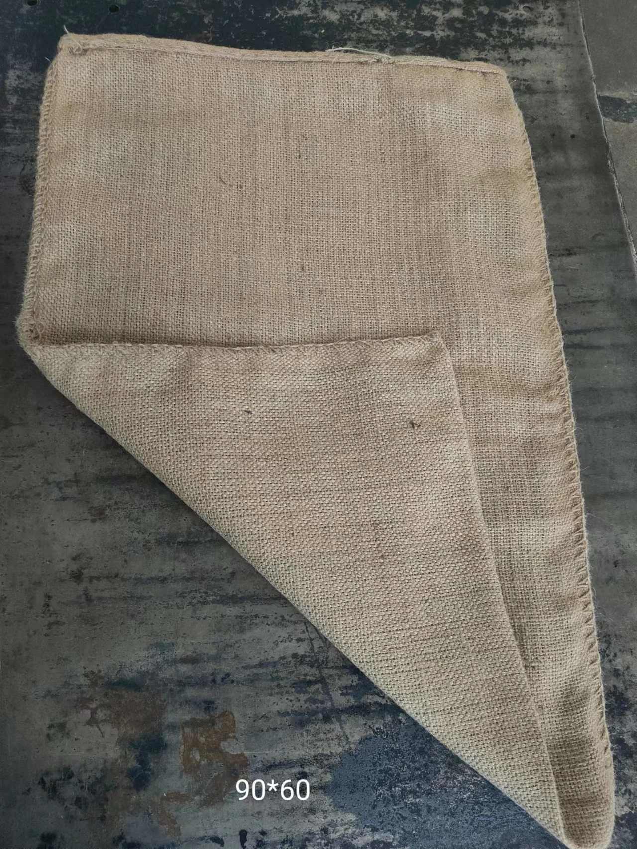 High Quality 2024 China New Design Eco Friendly Customizable Fabric Hessian Jute Bag  90**60