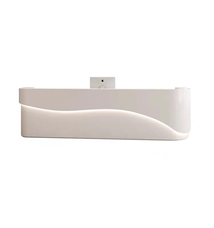 Art and Dance Training Class Company Front Desk Reception Table Beauty Salon Cashier Clothing Store Dental Bar