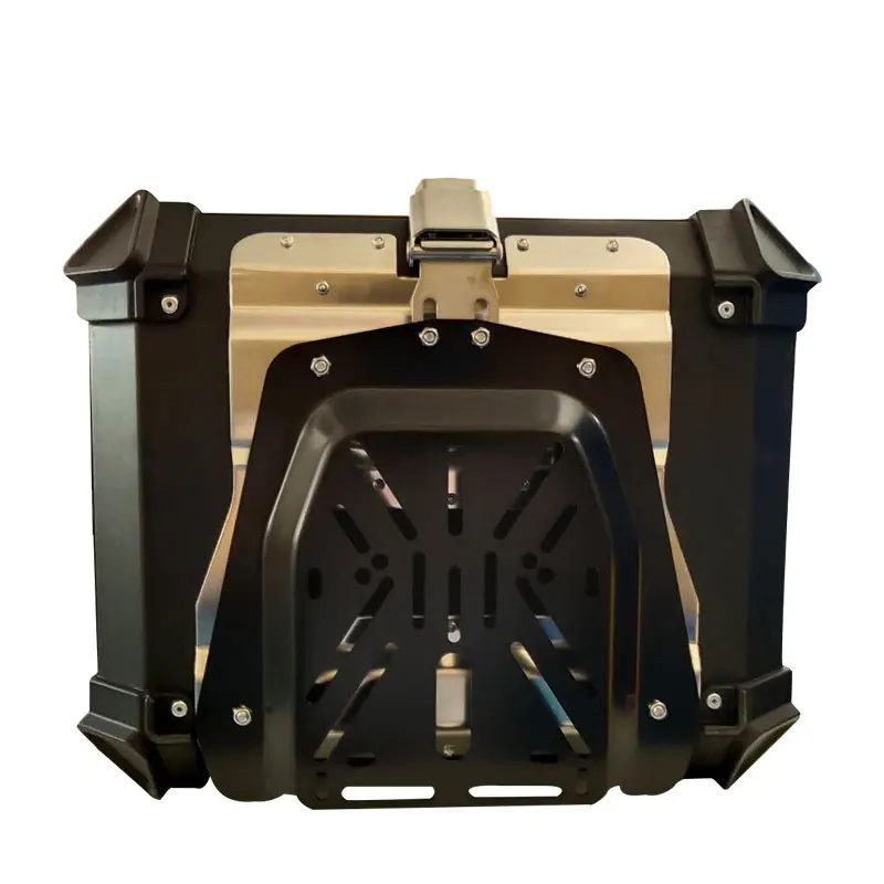 Коробка для доставки OHHO 45l Алюминиевый задний корпус мотоцикла верхняя