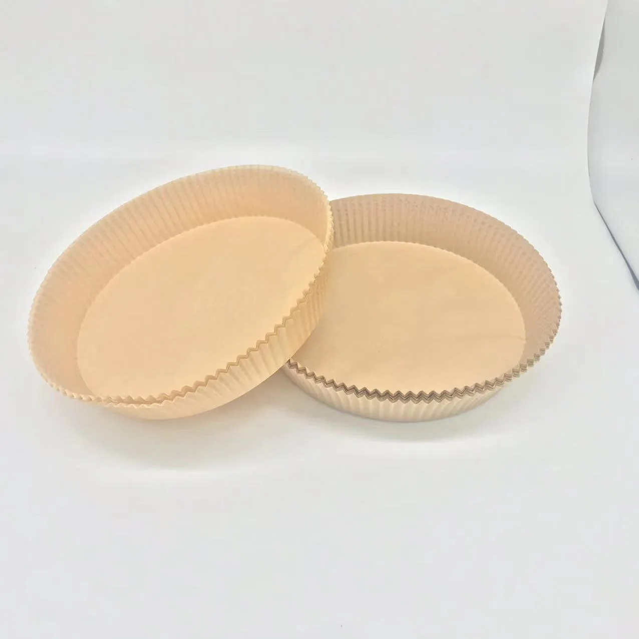 Wholesale Air Fryer Liner Disposable Corrugate Air Fryer Paper Liner Parchment Round Square Shape Air Fryer Paper Liners