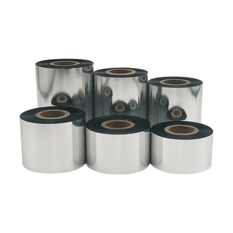 Factory Direct thermal transfer printing wax ribbon barcode paper ttr tto printer ink roll