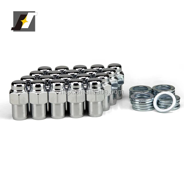 
HONISHEN Car Accessories parts Spike 12*1.25 Wrench Chrome Wheel Lug Nuts 