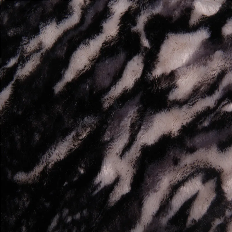 polyester printed knitting minky soft short pile pv plush teddy toy carpet fabric