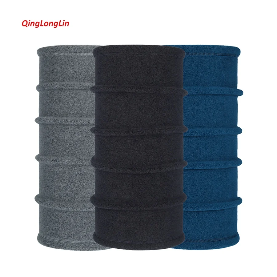 QingLongLin Custom Neck Warmer Unisex Winter Thicker Thermal Tubular Bandana Fashion Commute Neck Warmer for Daily Travel