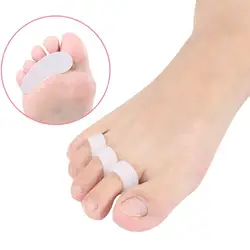 Footcare Hallux Valgus Gel Silicone Toe Sponge Toe Separator Shoes Bunion Toe Corrector Support