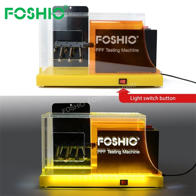 Foshio Customize Car Ppf Film Impact Simulation Testing Machine