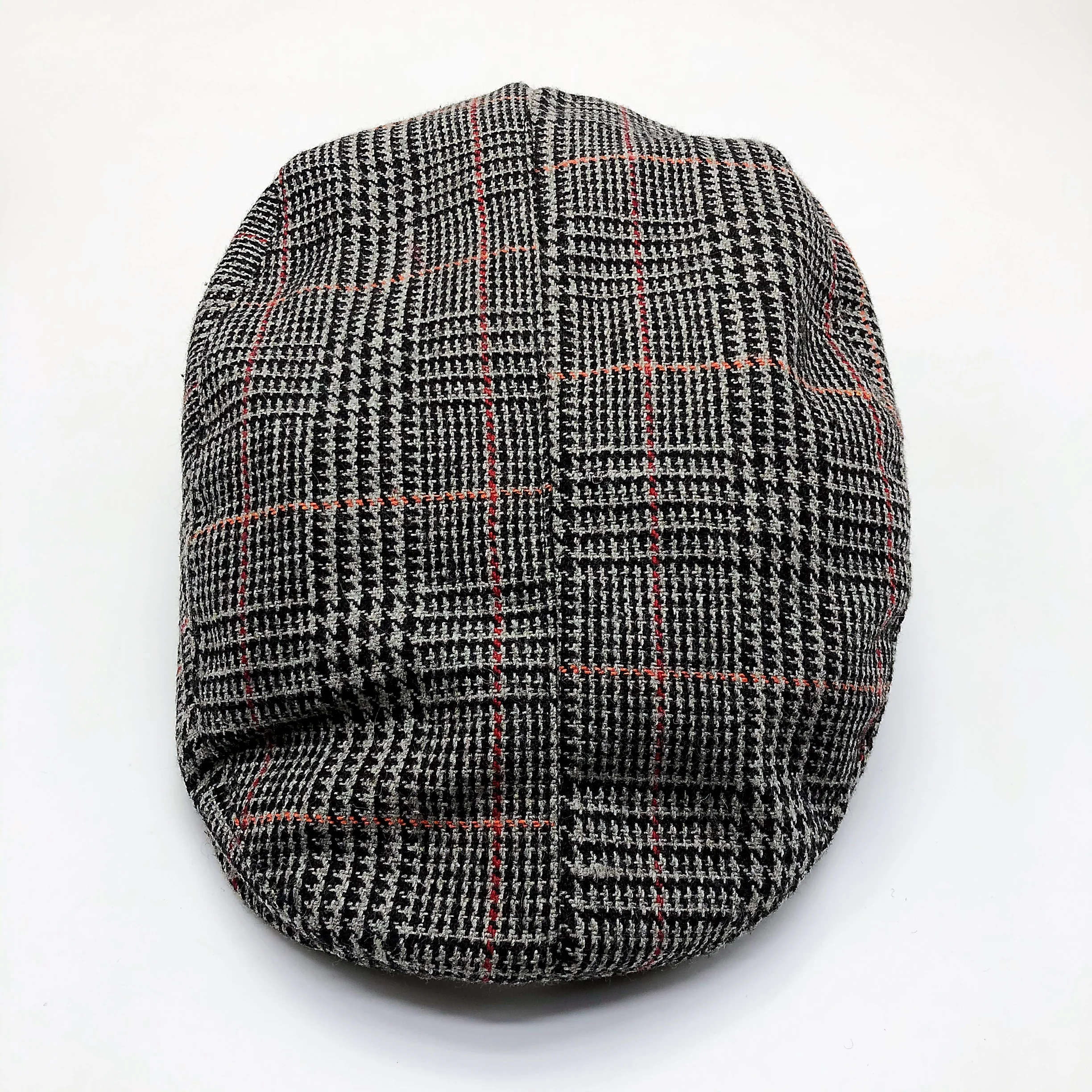 ALLCH Adult Winter Autumn European Style Checked Custom Newsboy hats Flat Cap Ivy Hat