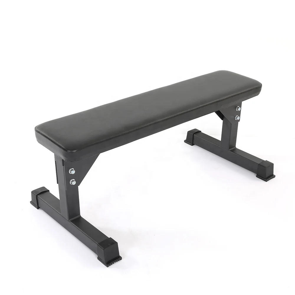
Gym used fitness equipment weightlifting training dumbbell flat bench 