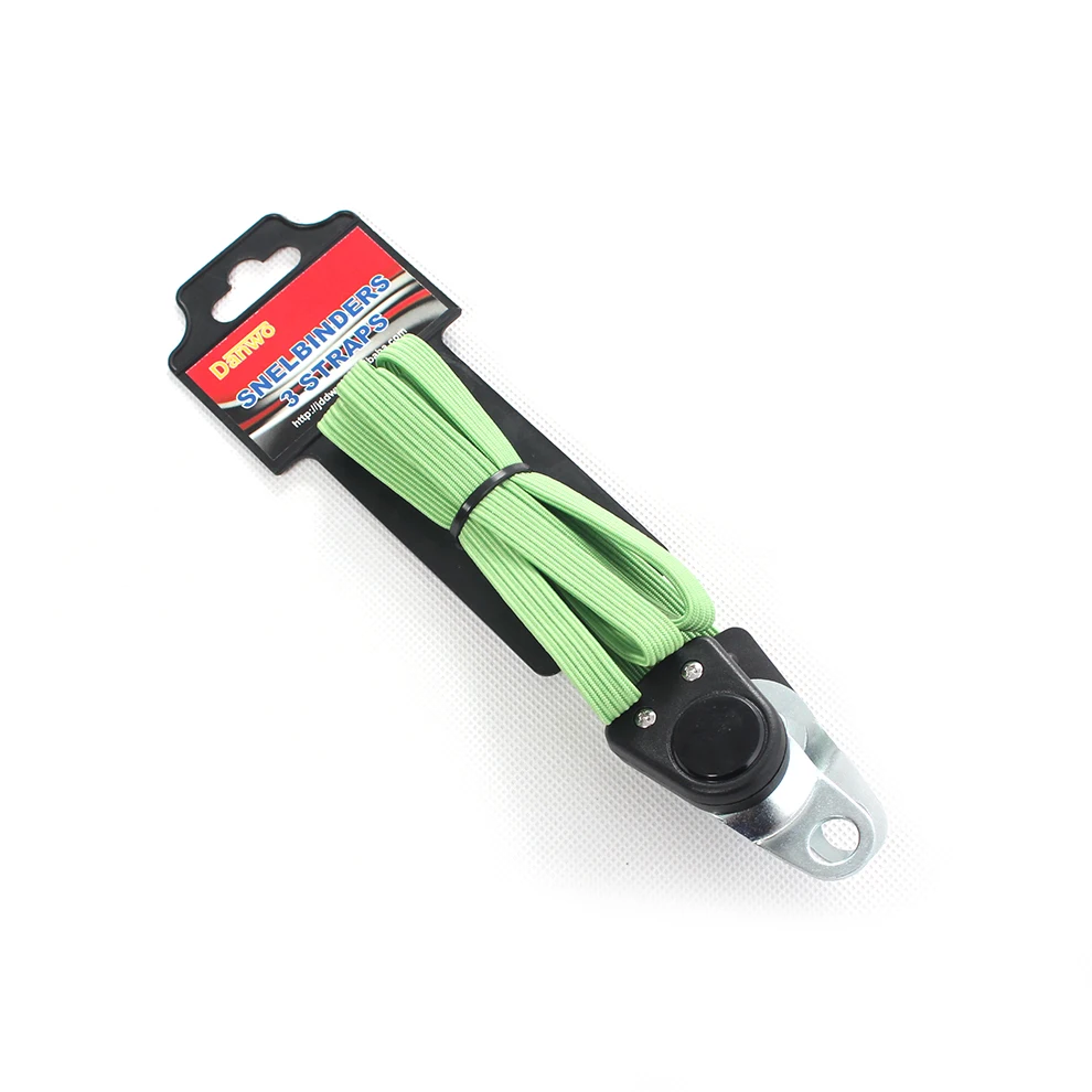 Flat cord for Motorcycle & Bike Baggage - Stretchable Elastic Bungee Rope with Cords and Straps for Tent  Luggage Tie Down