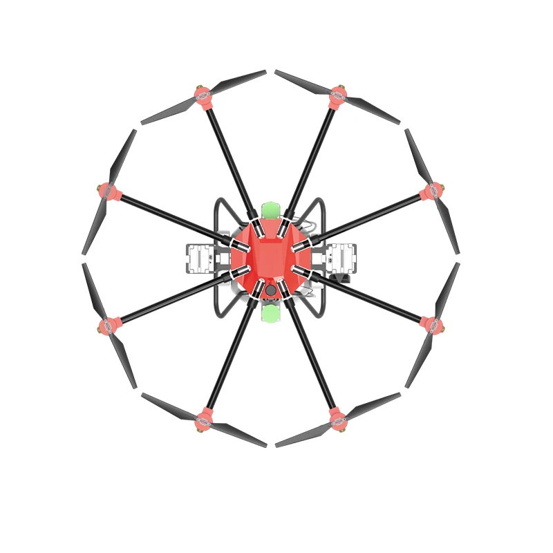 Profesionales con gps gasoline engine drone for agriculture