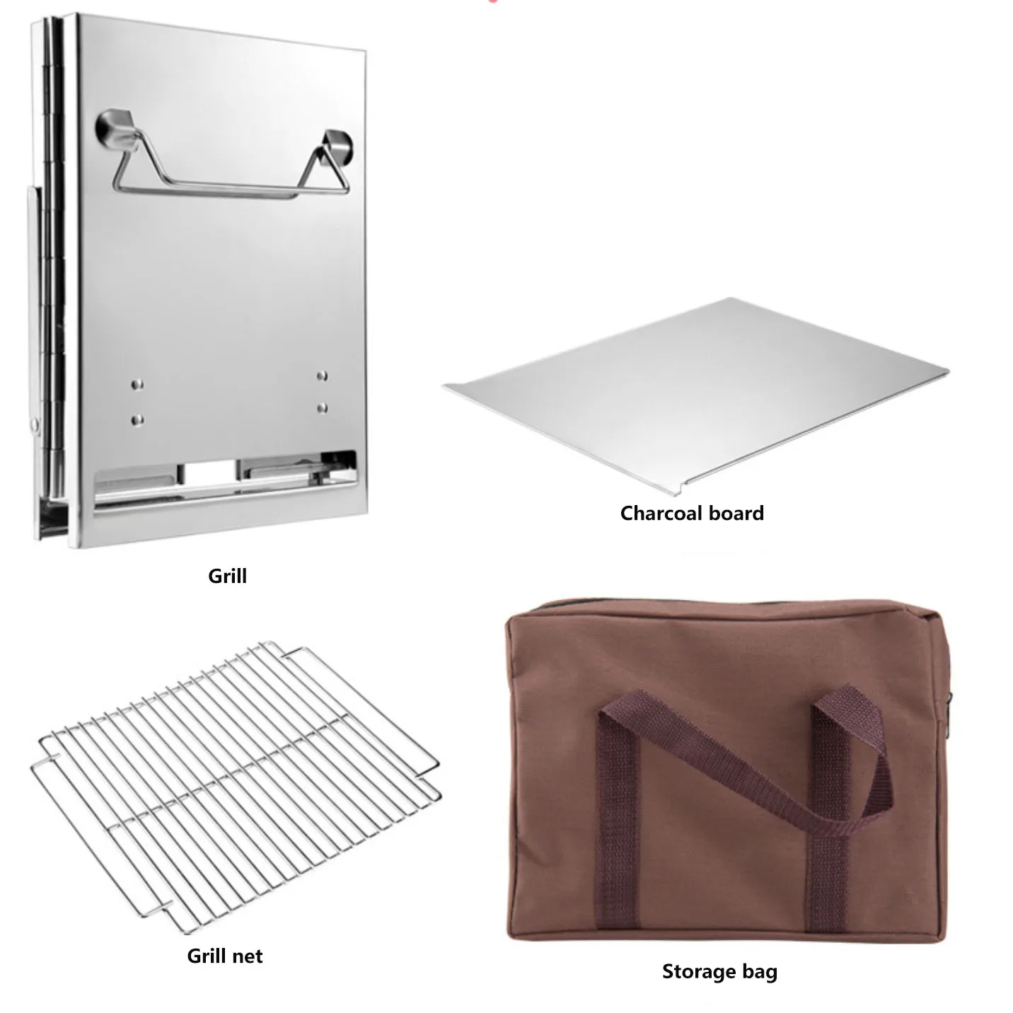 small Folding stainless Steel Portable  ultralight camping wood stove for Hiking Camping Cooking home Easy to carry