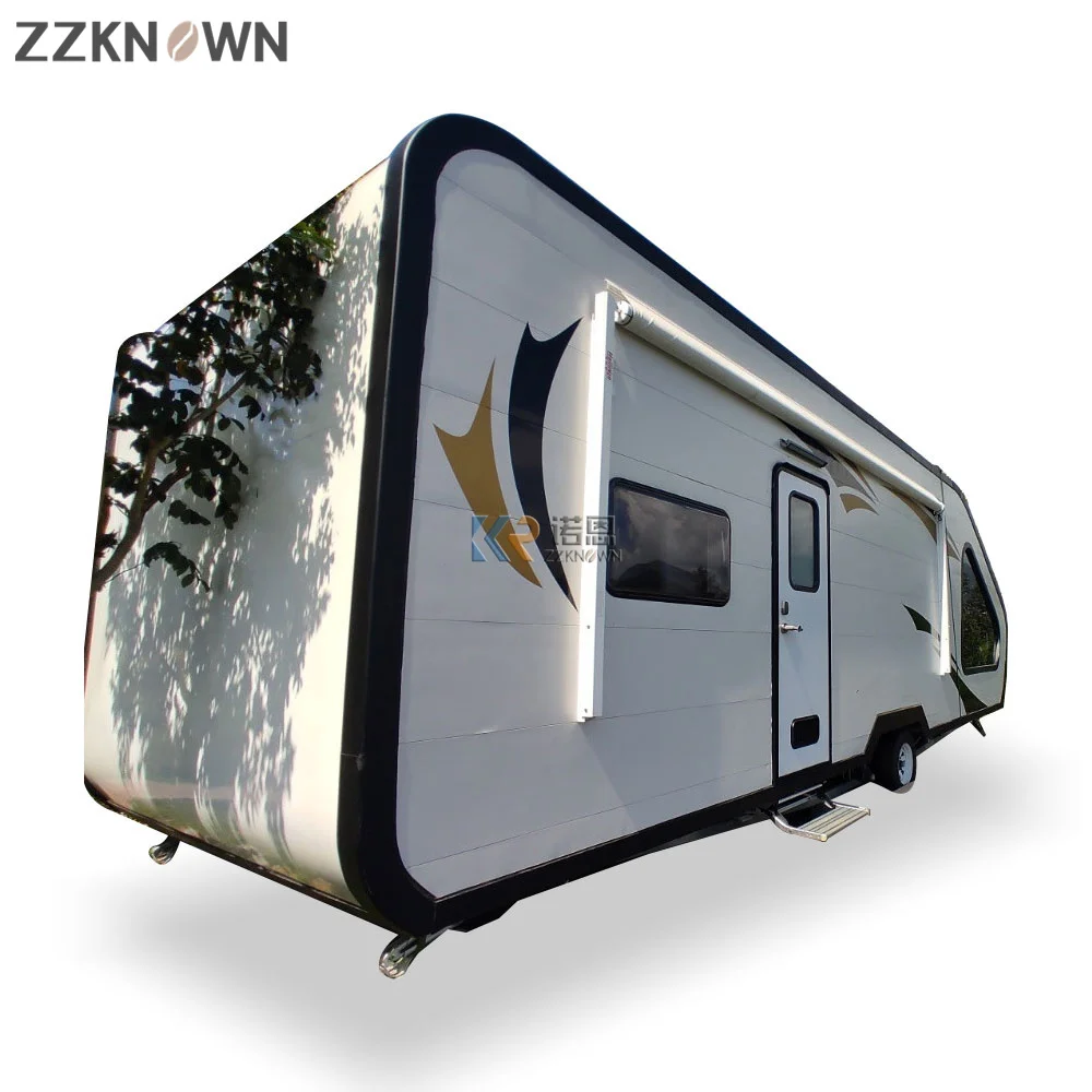 Luxury Rv Caravan Motor Homes Off Road Mobile House Travel Trailer Australia Caravan Camper for Family