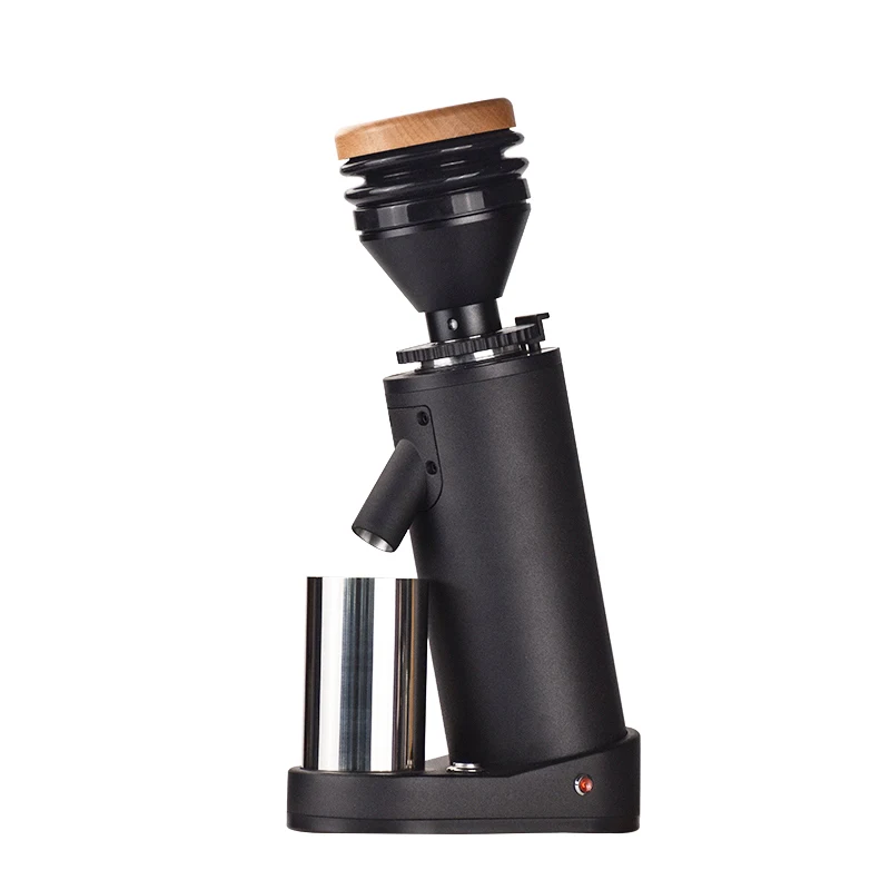Ecocoffee EMG04S One Click Automatic Coffee Grinder Black & White Cafe Machine for Espresso