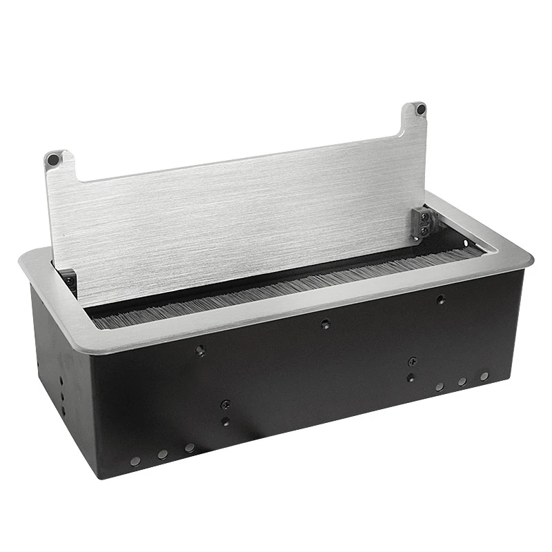 Desktop pop up power socket Charging Desktop Socket Box Concealed Electric Socket Box for Office Table