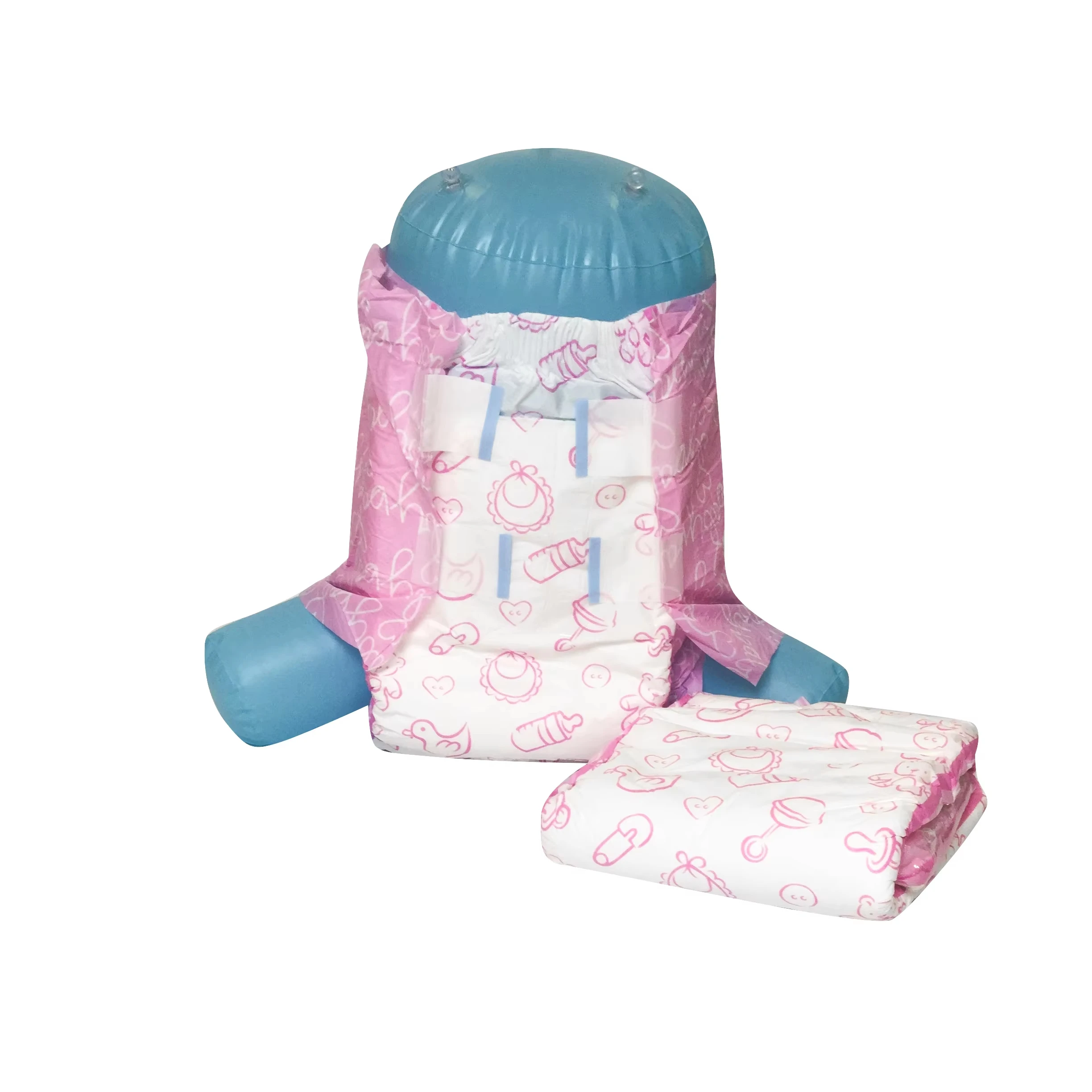 40HQ Container Adult Diaper 1000ml High Absorbency Older People Disposable Diaper