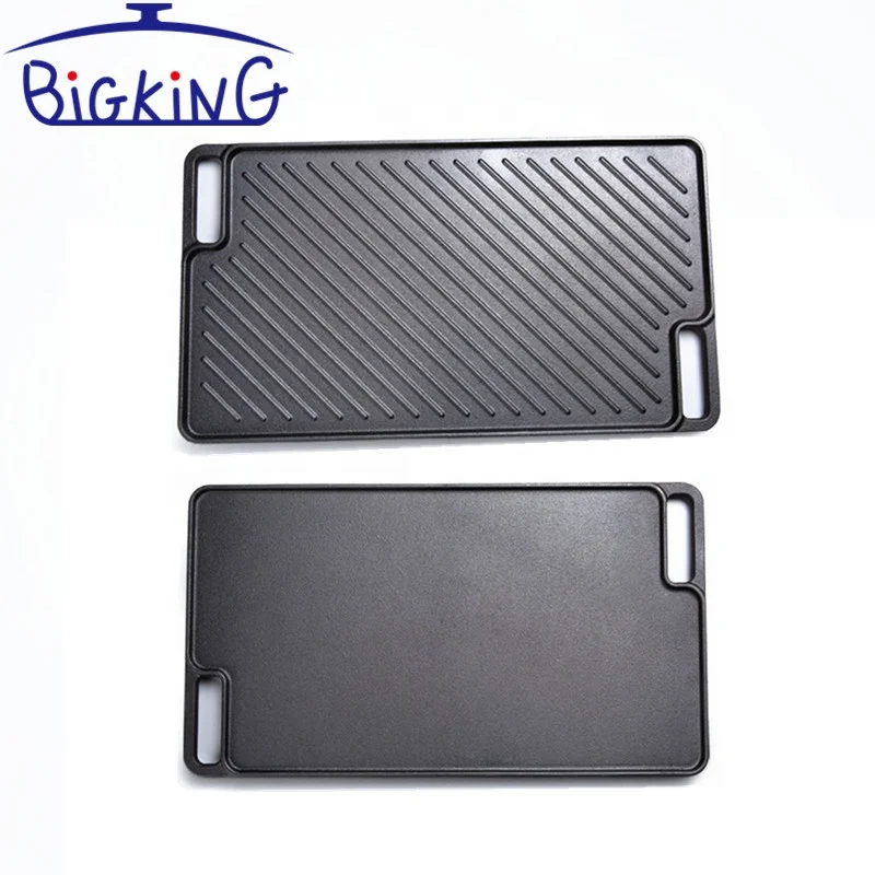 cast iron nonstick japanese yakiniku plate pan for bbq or steak