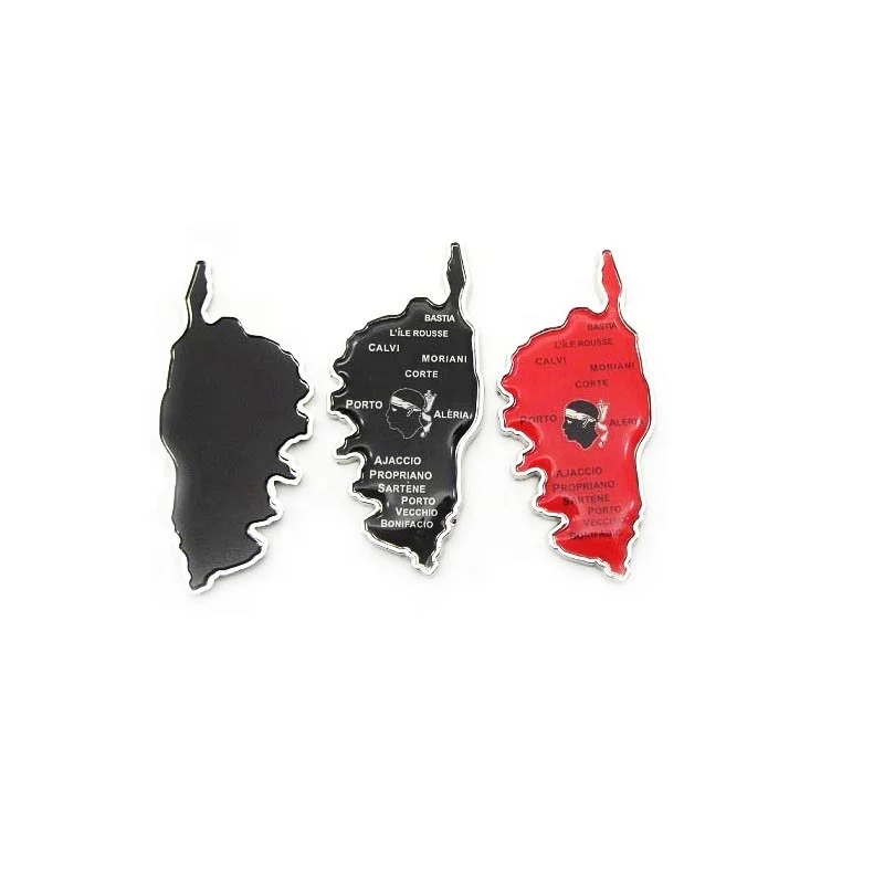 Custom corsica fridge magnet metal souvenir fridge magnet with Shiva eye for corsica tourist