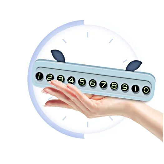 
2021 Amazon Hot Sales Privacy Protection Cell Phone Parking Plate Mobile Phone Number Car Temporary Parking Card 