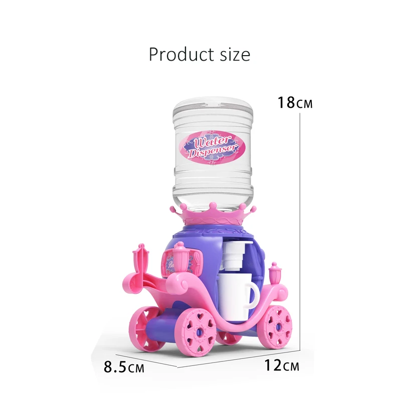 kids small cartoon princess truck sweet candy toys dispenser for girls candy toys