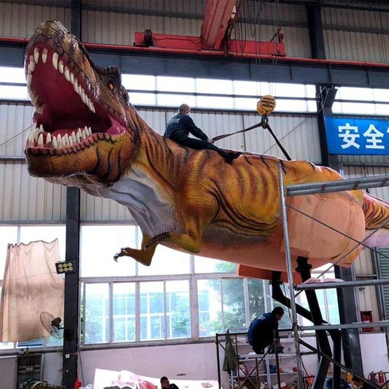 Hot Sale Adventure Dinosaur Mechanical Waterproof Vivid Big Entertainment Decoration Hand Made Dinosaurios Dinosaur Animatronic