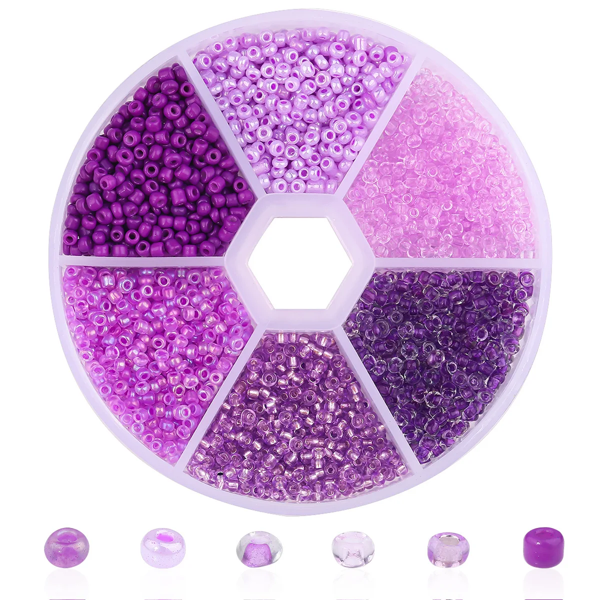 Wholesale Rainbow Multi Colors Glass 2mm 3mm Seeds Beads Box Knit Set For DIY Necklaces Bracelets Jewelry Making