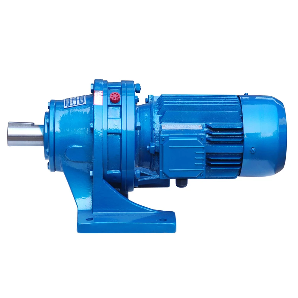 YinXin cyclidal gear reductor bw2 bwd2 gear motor xw4 xwd4 cycloid gear reducer with 1.5kw motor
