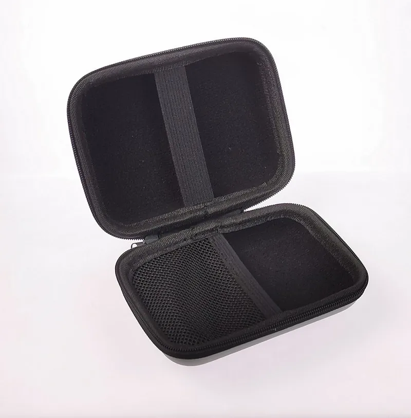 Promotional Zipper Earphone Eva Case Leather Style Multi Case with PU material for LOGO OEM