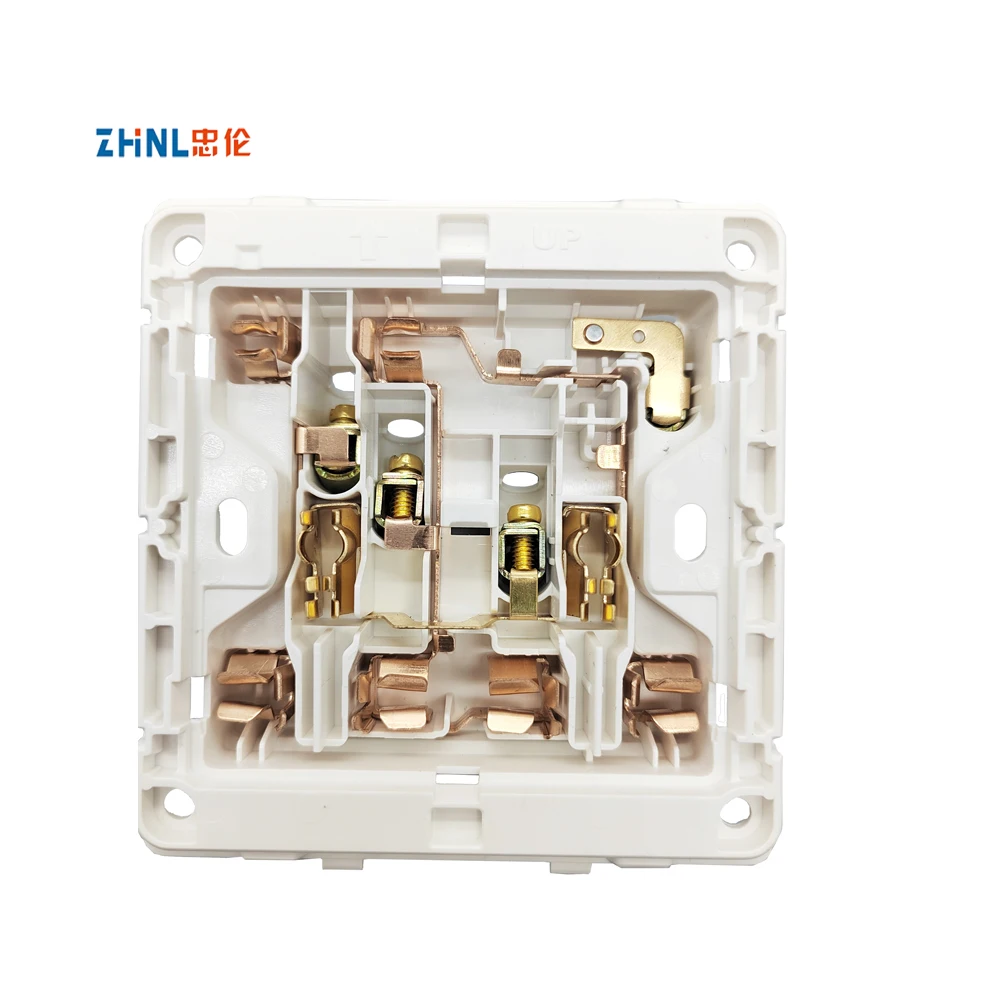 1 switch 8 holes socket Thai Vietnam Laos standard socket hardware part power strip electric brass stamping parts