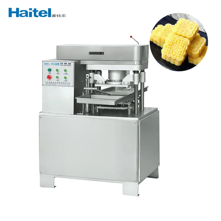 Automatic powder cookie cake green bean pastry forming equipment small polvoron making press machine price for sale