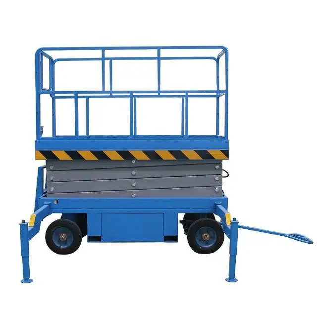 Mid Rise Scissor Car Lift 1m Height 3t 3000kgs Double Scissor Car Lift