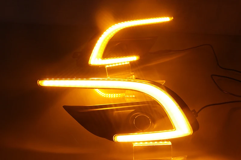  Front bar light for Mazda 3 Axela 2017-2019 Foglamp 2018 Daytime running