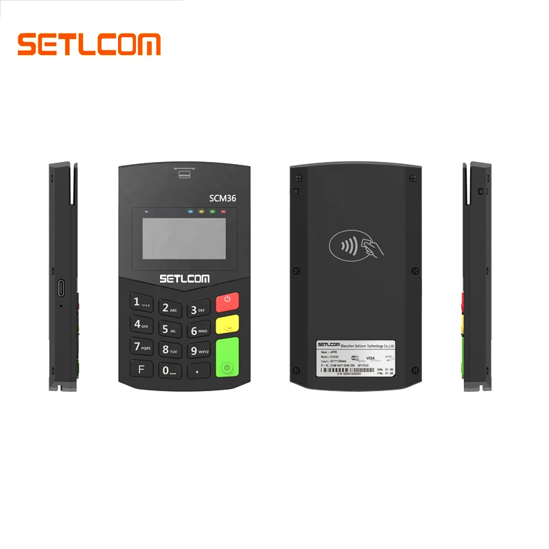  SETLCOM SCM36 MPOS мобильные платежные устройства мобильный считыватель магнитных карт смарт IC чип