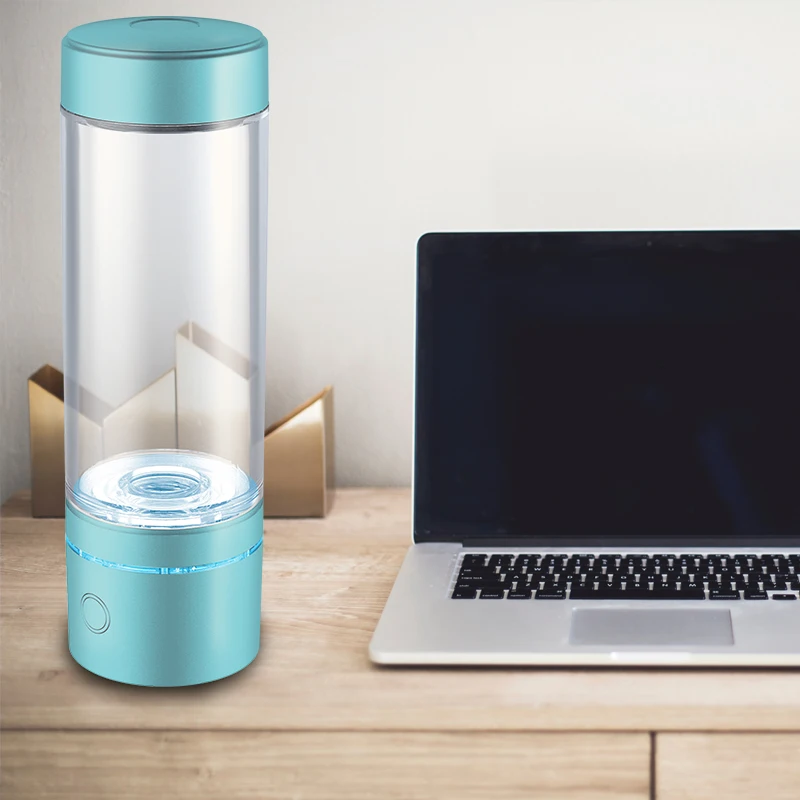 FQ-04 hydrogen water generator & breath inhaler bottle 240ml portable Nano hydrogen water bottle ionizer