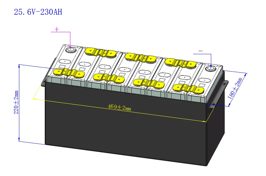 FREY 230ah lithium cell  25.6V 1P8S 1P4S 2P4S 1P5S 1P10S 4P3S solar power energy storage battery pack lithium battery charger mo