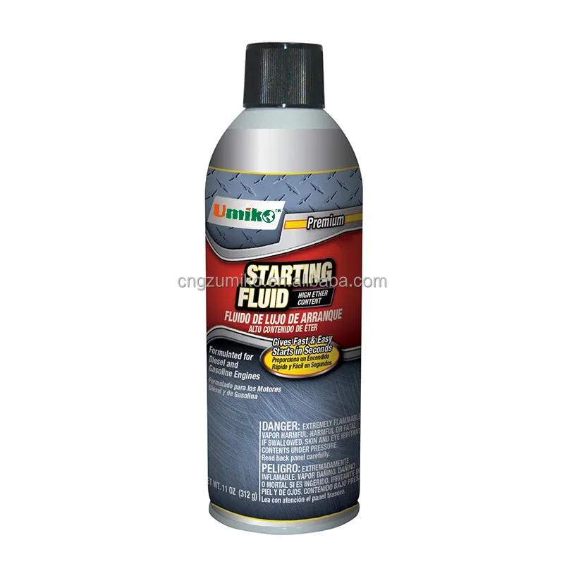 Winter Low Temperature Easy Quick Start Agent Liquid for Car Engine Starting Fluid Spray